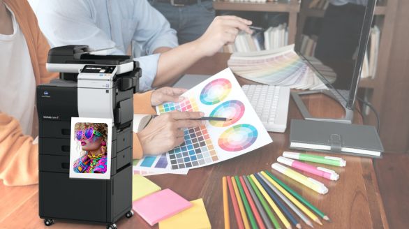 Konica Minolta solucion a color